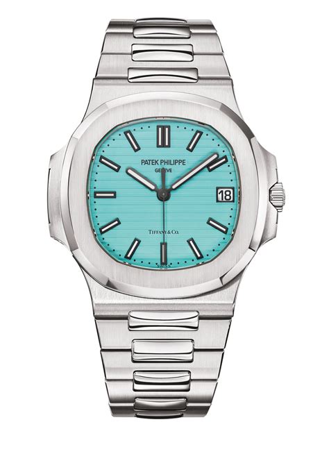 patek philippe nautilus 5711 light blue|Patek Philippe Nautilus tiffany dial.